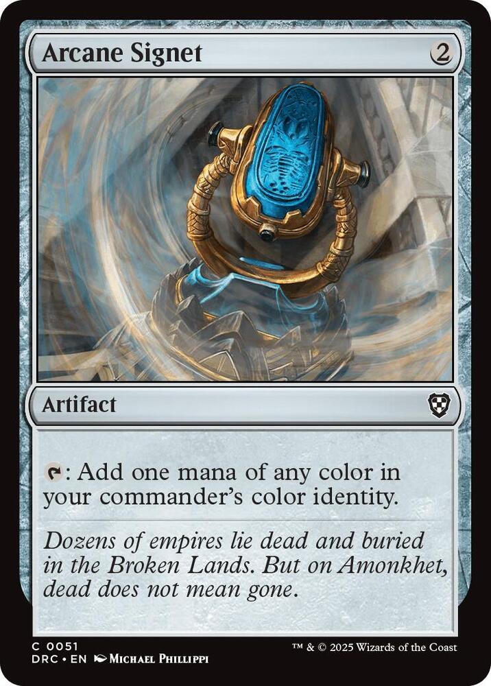 Arcane Signet (0051) [Commander: Aetherdrift] 51