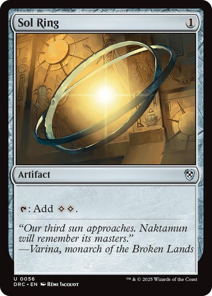 Sol Ring (0056) [Commander: Aetherdrift] 56