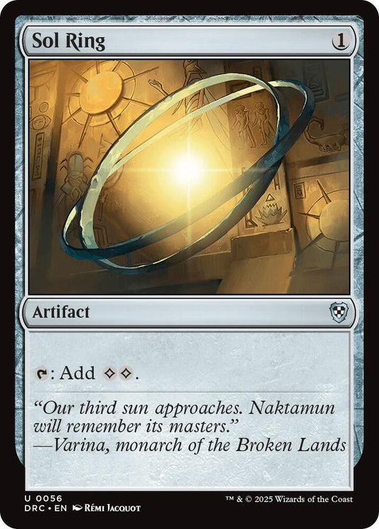 Sol Ring (0056) [Commander: Aetherdrift] 56