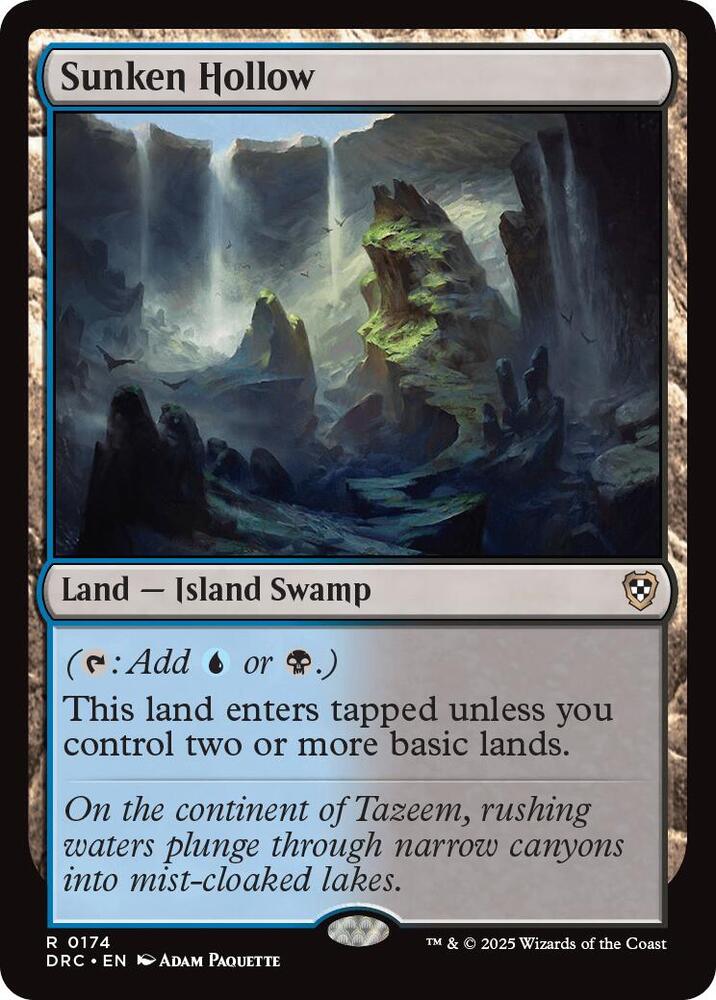 Sunken Hollow [Commander: Aetherdrift] 174
