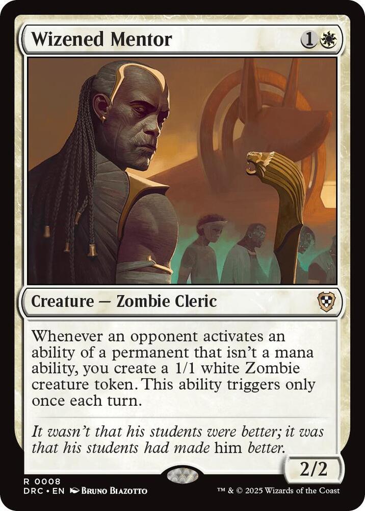 Wizened Mentor [Commander: Aetherdrift] 8