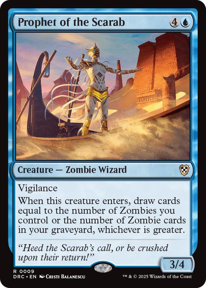 Prophet of the Scarab [Commander: Aetherdrift] 9