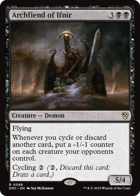 Archfiend of Ifnir [Commander: Aetherdrift] 86