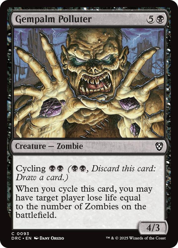 Gempalm Polluter [Commander: Aetherdrift] 93