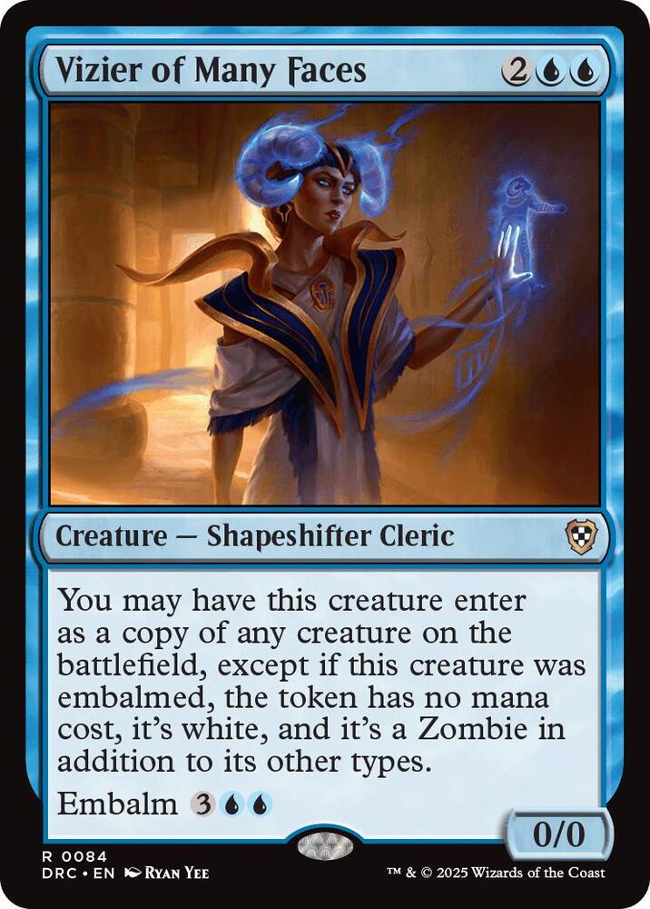 Vizier of Many Faces [Commander: Aetherdrift] 84