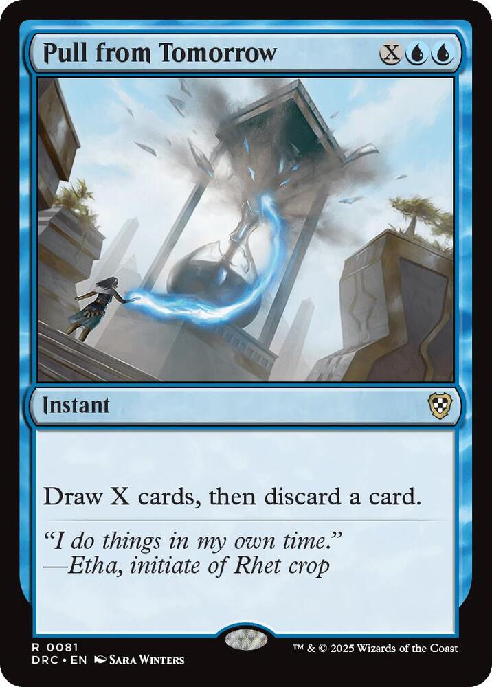 Pull from Tomorrow [Commander: Aetherdrift] 81