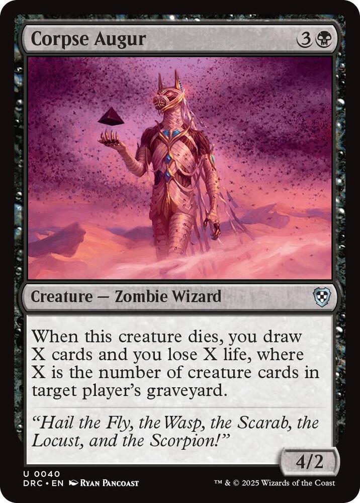 Corpse Augur [Commander: Aetherdrift] 40