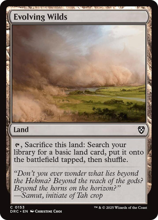 Evolving Wilds (0153) [Commander: Aetherdrift] 153