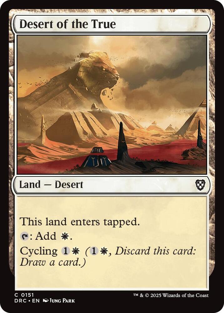 Desert of the True [Commander: Aetherdrift] 151