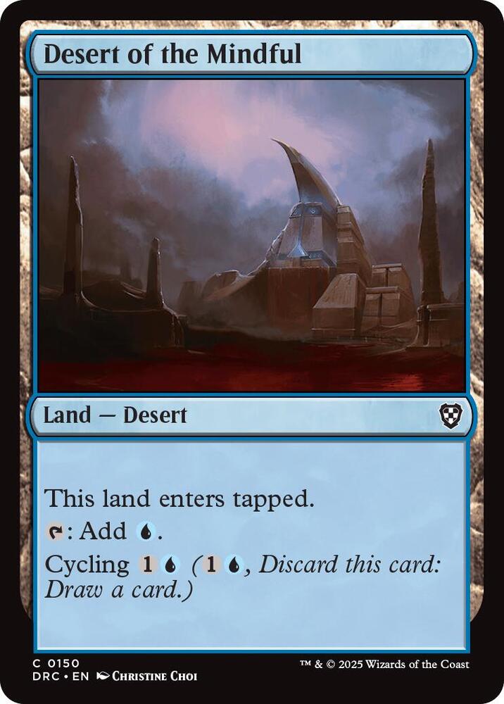 Desert of the Mindful [Commander: Aetherdrift] 150