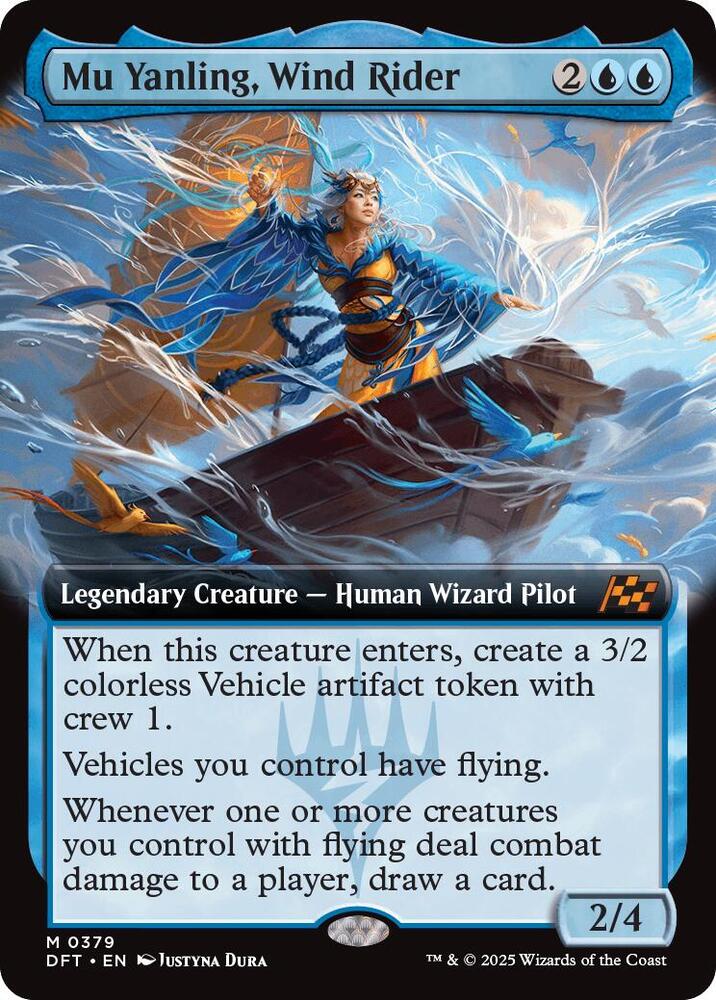 Mu Yanling, Wind Rider (Extended Art) [Aetherdrift] 379