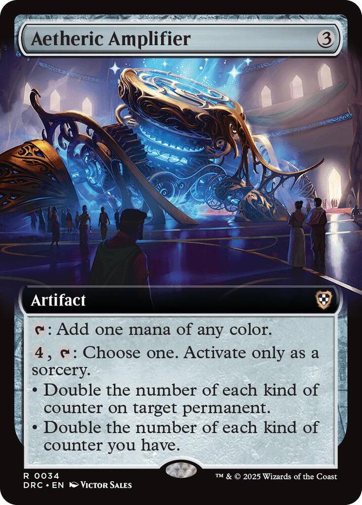 Aetheric Amplifier (Extended Art) [Commander: Aetherdrift] 34