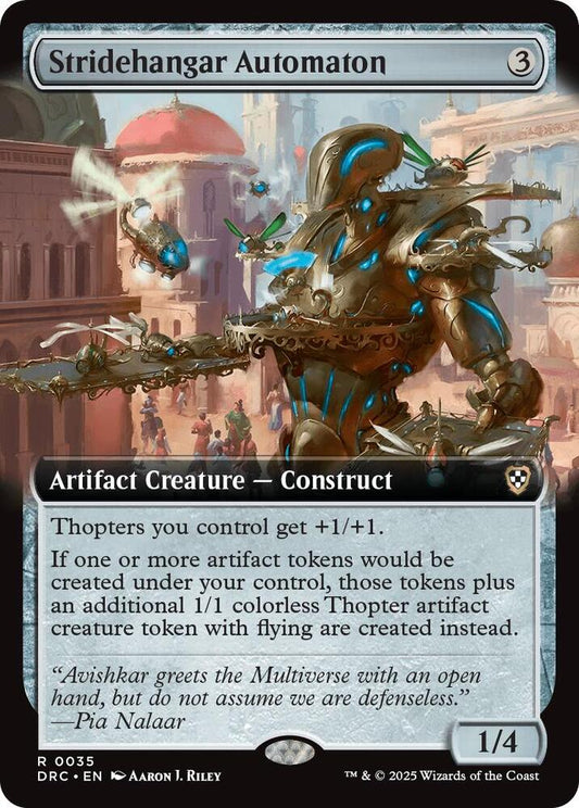 Stridehangar Automaton (Extended Art) [Commander: Aetherdrift] 35