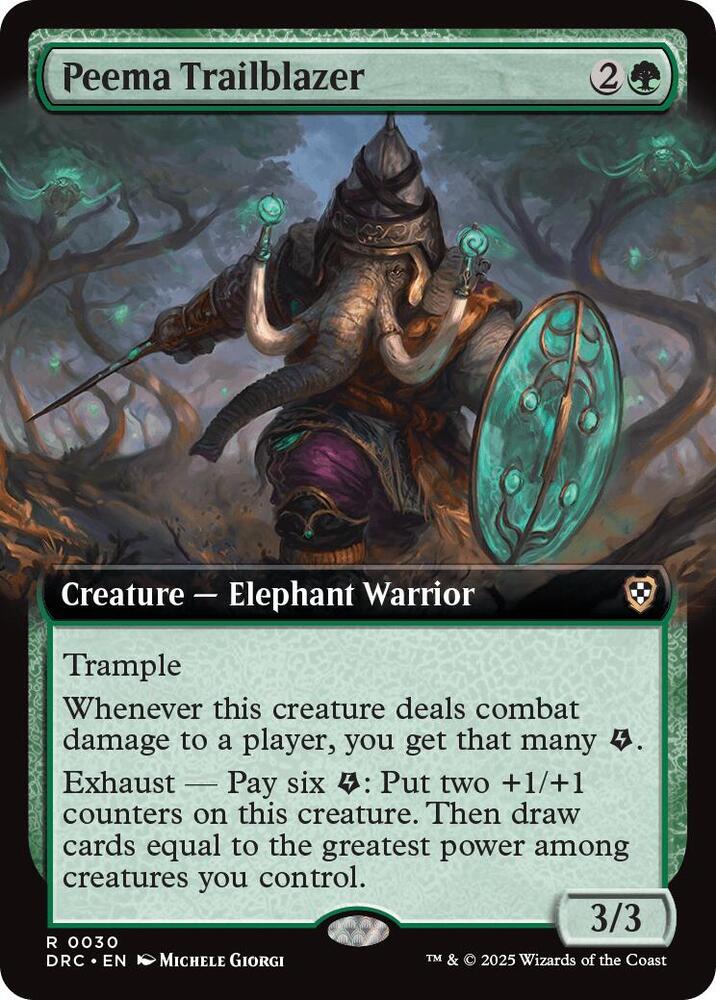 Peema Trailblazer (Extended Art) [Commander: Aetherdrift] 30