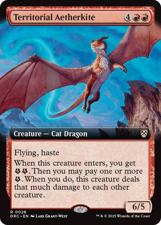 Territorial Aetherkite (Extended Art) [Commander: Aetherdrift] 28