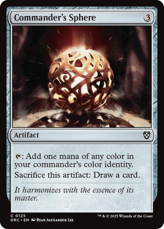 Commander's Sphere [Commander: Aetherdrift] 125