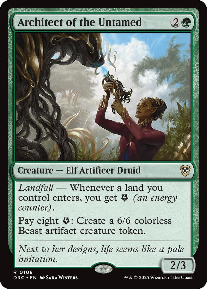 Architect of the Untamed [Commander: Aetherdrift] 108