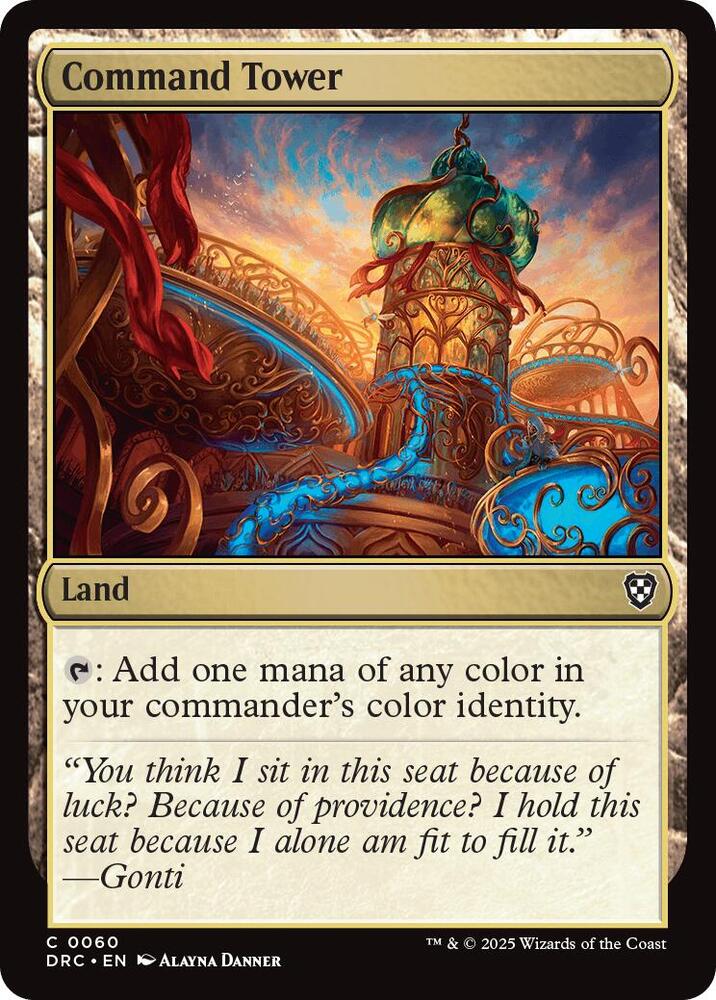Command Tower (0060) [Commander: Aetherdrift] 60