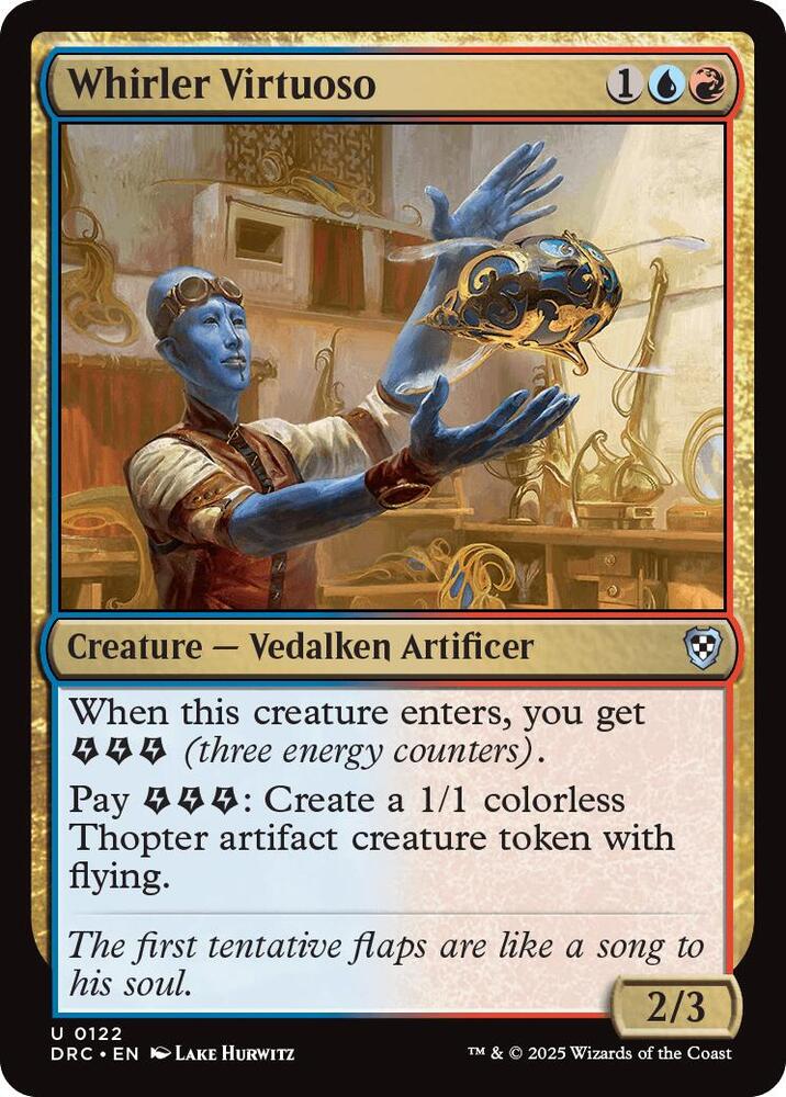 Whirler Virtuoso [Commander: Aetherdrift] 122