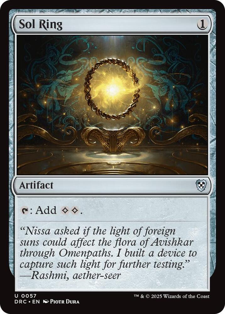 Sol Ring (0057) [Commander: Aetherdrift] 57