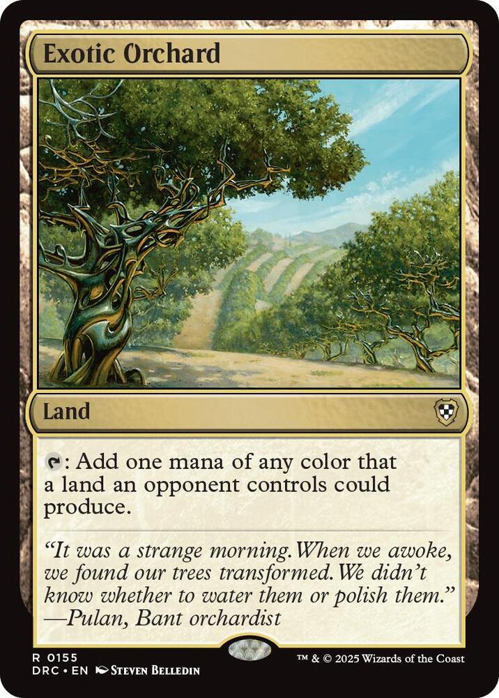 Exotic Orchard [Commander: Aetherdrift] 155