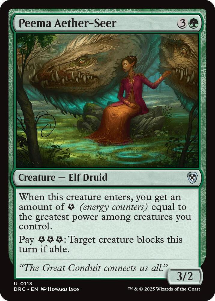 Peema Aether-Seer [Commander: Aetherdrift] 113