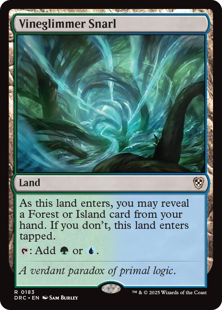 Vineglimmer Snarl [Commander: Aetherdrift] 183