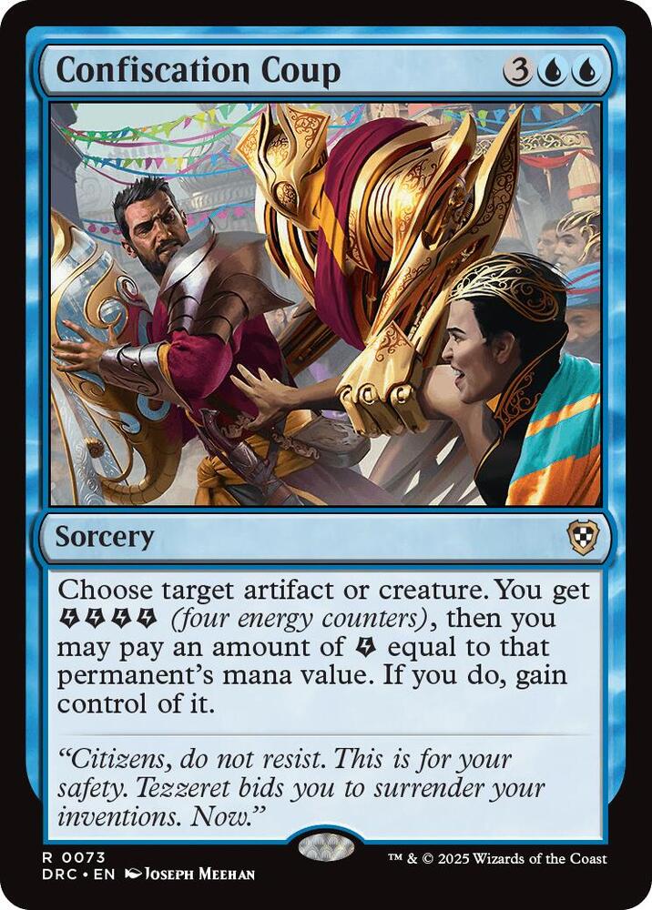 Confiscation Coup [Commander: Aetherdrift] 73