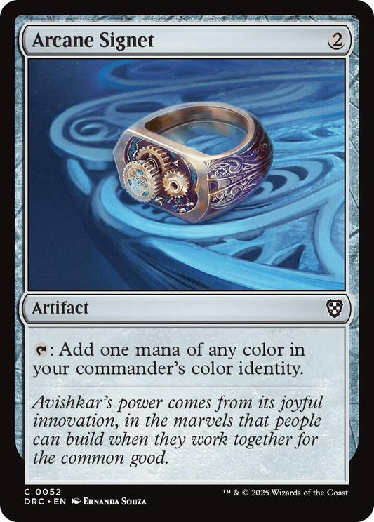 Arcane Signet (0052) [Commander: Aetherdrift] 52