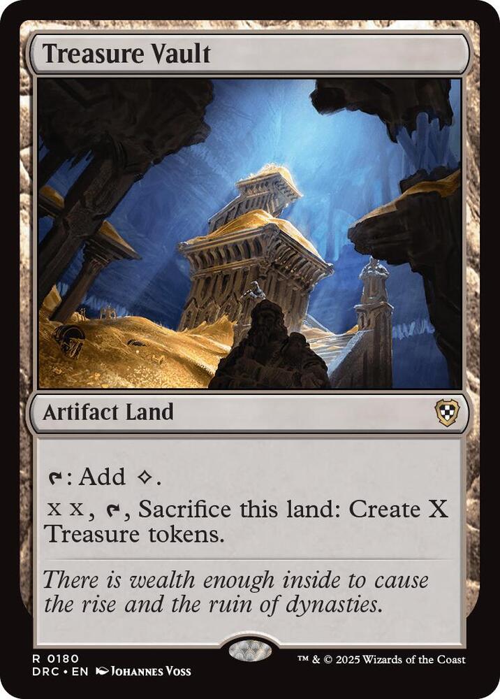 Treasure Vault [Commander: Aetherdrift] 180