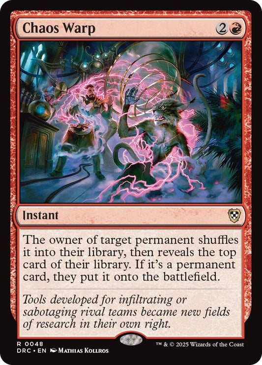 Chaos Warp [Commander: Aetherdrift] 48