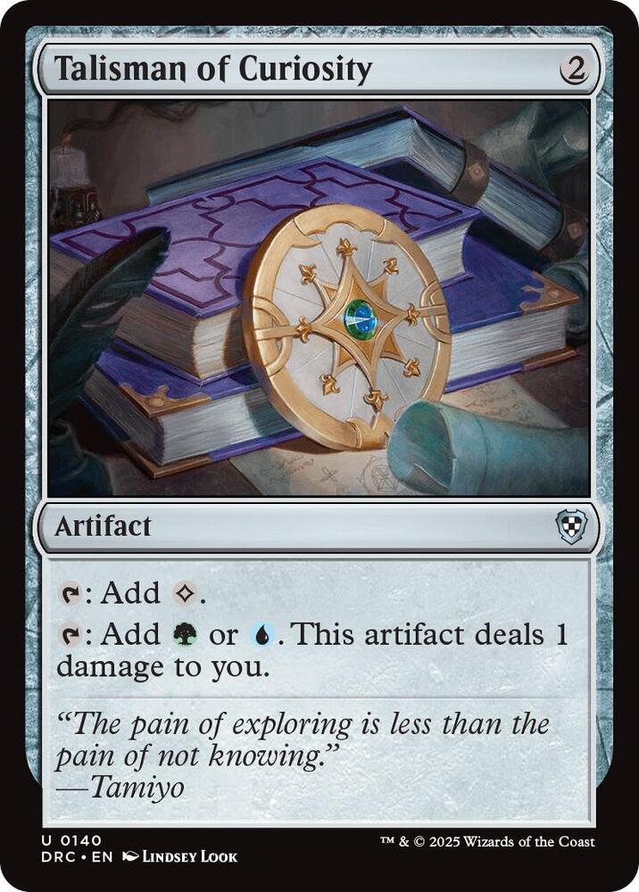 Talisman of Curiosity [Commander: Aetherdrift] 140