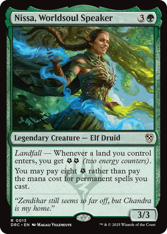 Nissa, Worldsoul Speaker [Commander: Aetherdrift] 13