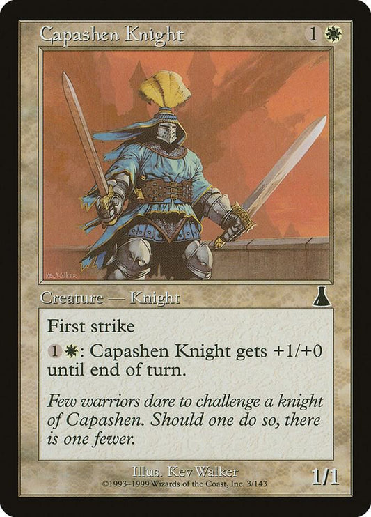 Capashen Knight [Urza's Destiny] 3