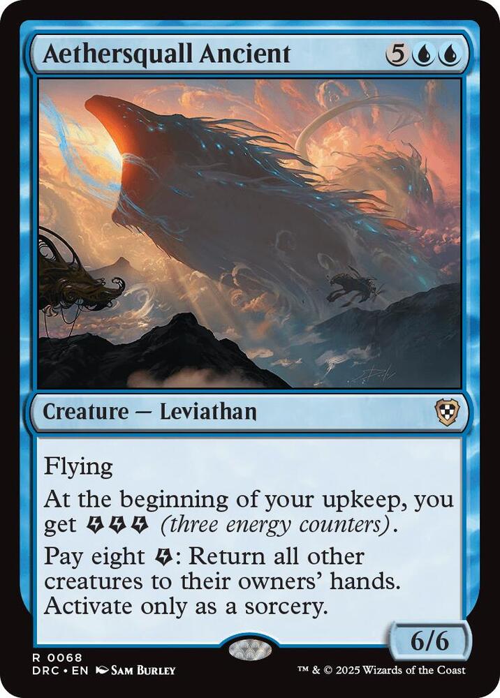 Aethersquall Ancient [Commander: Aetherdrift] 68