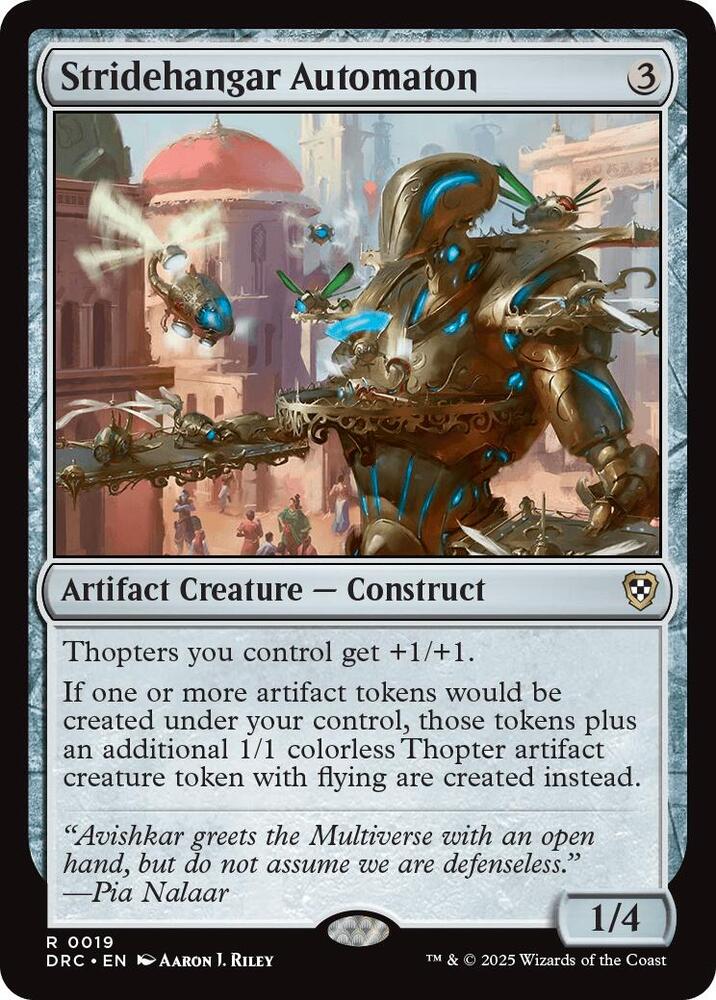 Stridehangar Automaton [Commander: Aetherdrift] 19