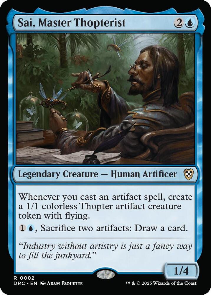 Sai, Master Thopterist [Commander: Aetherdrift] 82