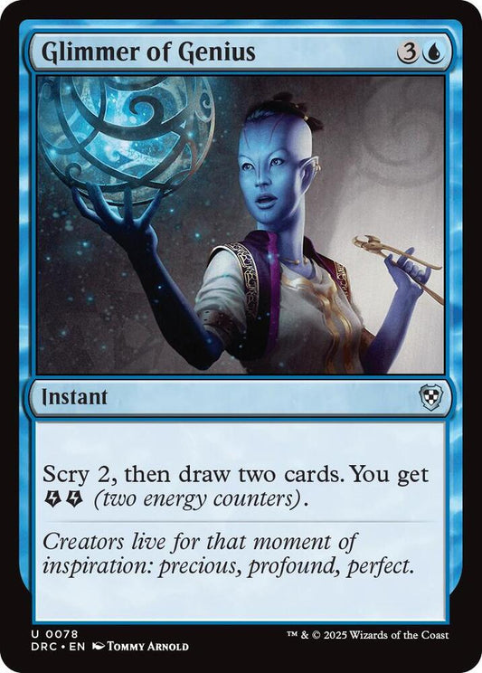 Glimmer of Genius [Commander: Aetherdrift] 78