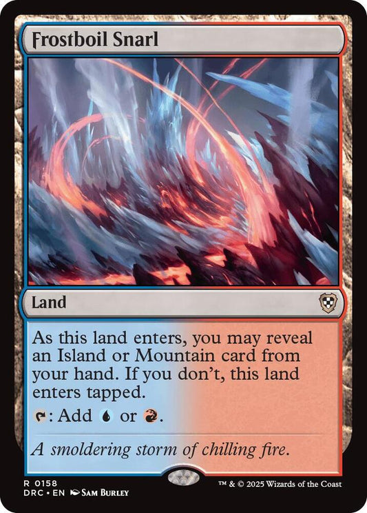 Frostboil Snarl [Commander: Aetherdrift] 158