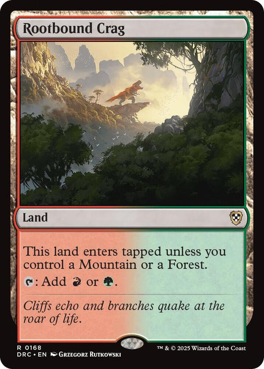 Rootbound Crag [Commander: Aetherdrift] 168
