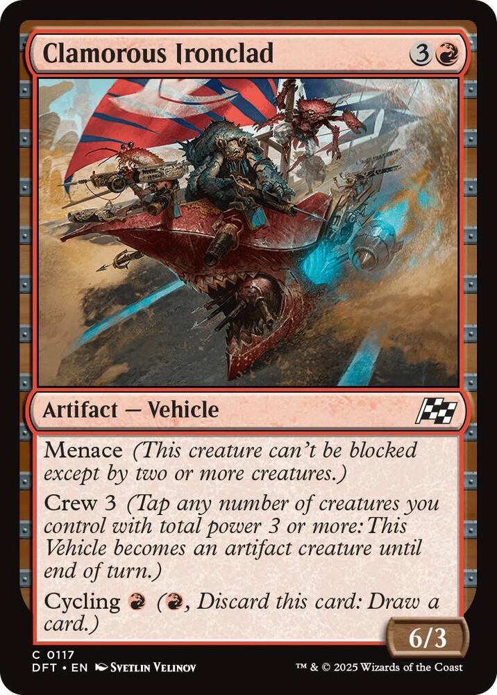 Clamorous Ironclad [Aetherdrift] 117