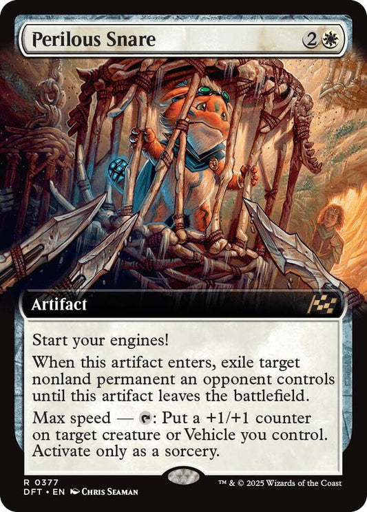 Perilous Snare (Extended Art) [Aetherdrift] 377