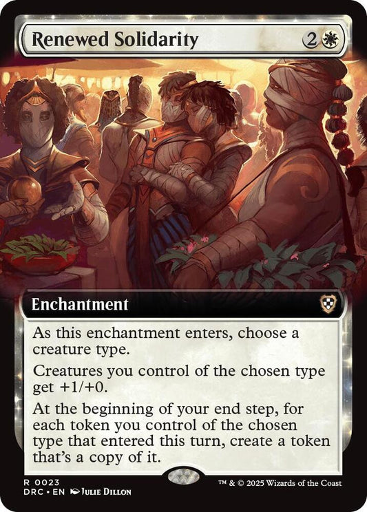 Renewed Solidarity (Extended Art) [Commander: Aetherdrift] 23