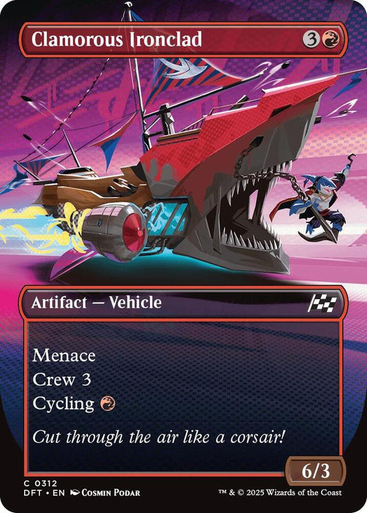Clamorous Ironclad (Borderless) [Aetherdrift] 312