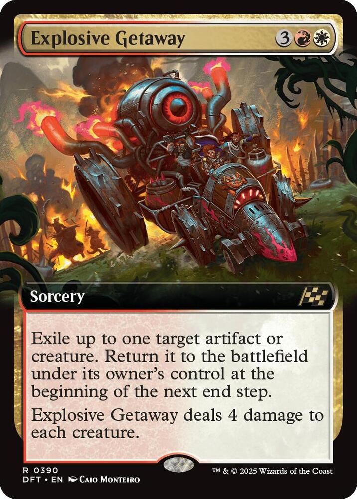 Explosive Getaway (Extended Art) [Aetherdrift] 390