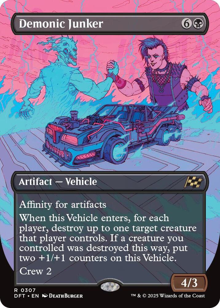 Demonic Junker (Borderless) [Aetherdrift] 307