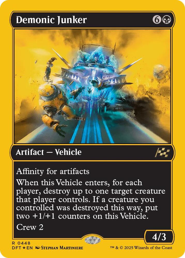Demonic Junker (First-Place Foil) [Aetherdrift] 448