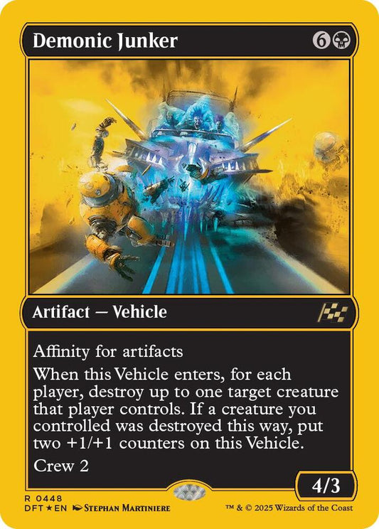 Demonic Junker (First-Place Foil) [Aetherdrift] 448