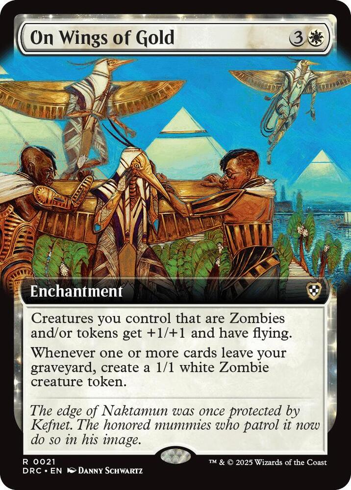 On Wings of Gold (Extended Art) [Commander: Aetherdrift] 21