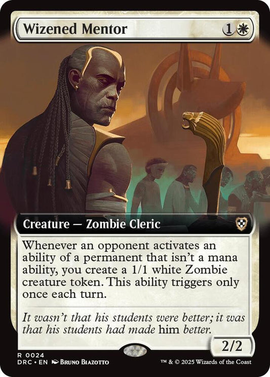 Wizened Mentor (Extended Art) [Commander: Aetherdrift] 24